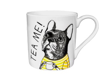 Tea Me French Bulldog Mug