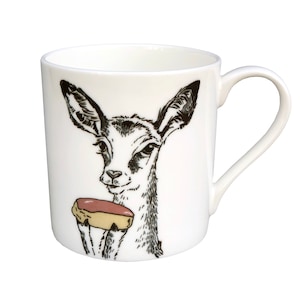 I - Alphabet of Snacking Animals Mug
