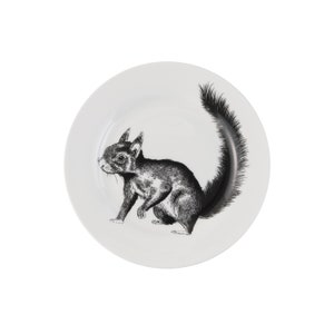 British Wildlife Collection - Squirrel side plate