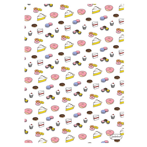 Jimbob Cake Wrap - 5 Sheets of Wrapping Paper