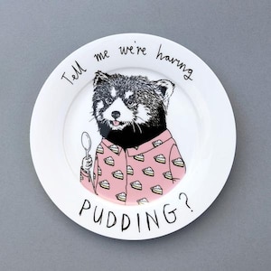 Tell Me We're Having Pudding' Side Plate image 2