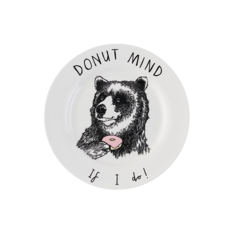 Donut Mind if I Do' Side Plate image 1