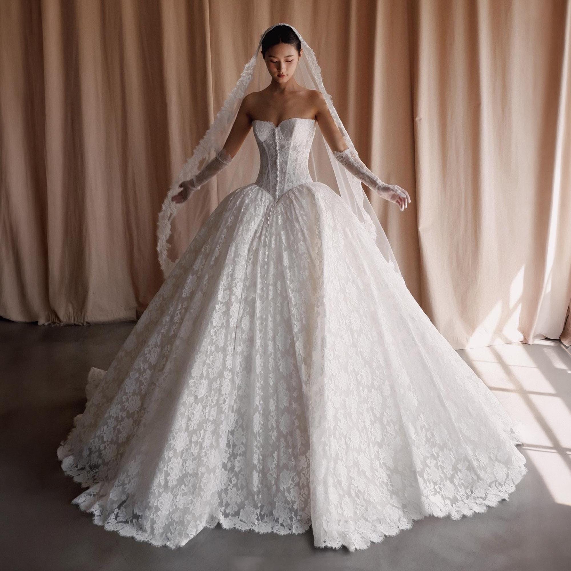 strapless open back dress Luolandi A-Line Princess Sweetheart Neck Off Shoulder Tulle Pink Long –  LUOLANDI DRESS