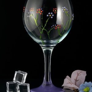 Personalised Hand Painted Cocktail Glass Custom Martini Glass Unique Barware Wedding Gift Bridesmaid Gift Birthday Present