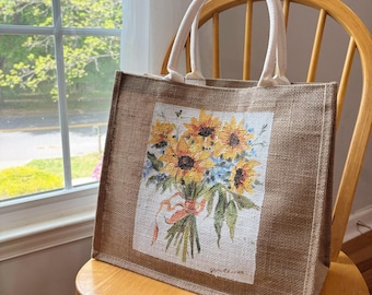 Bolsos personalizados con diseños dibujados a mano y cualquier estampado.