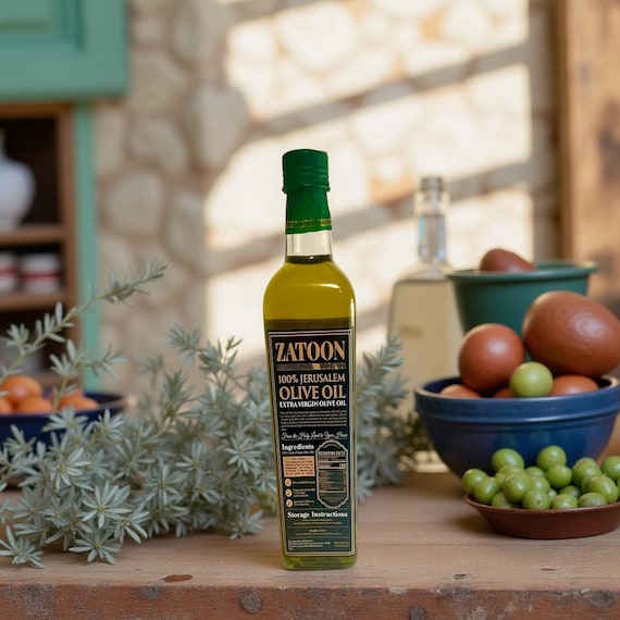 100% Premium Zatoon Jerusalem Olive Oil Duo - Etsy