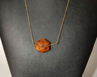 D20 Pendant Necklace