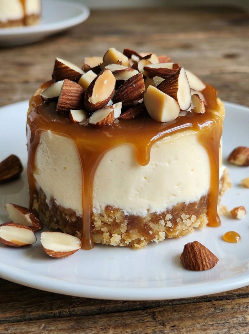 No-Bake Mini Turtle Cheesecakes, easy recipe, simple recipe, instant download, no-bake dessert, mini, elegant, entertaining, homemade image 5
