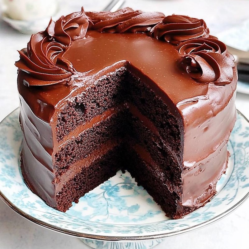 Classic Chocolate Cake Recipe - Etsy