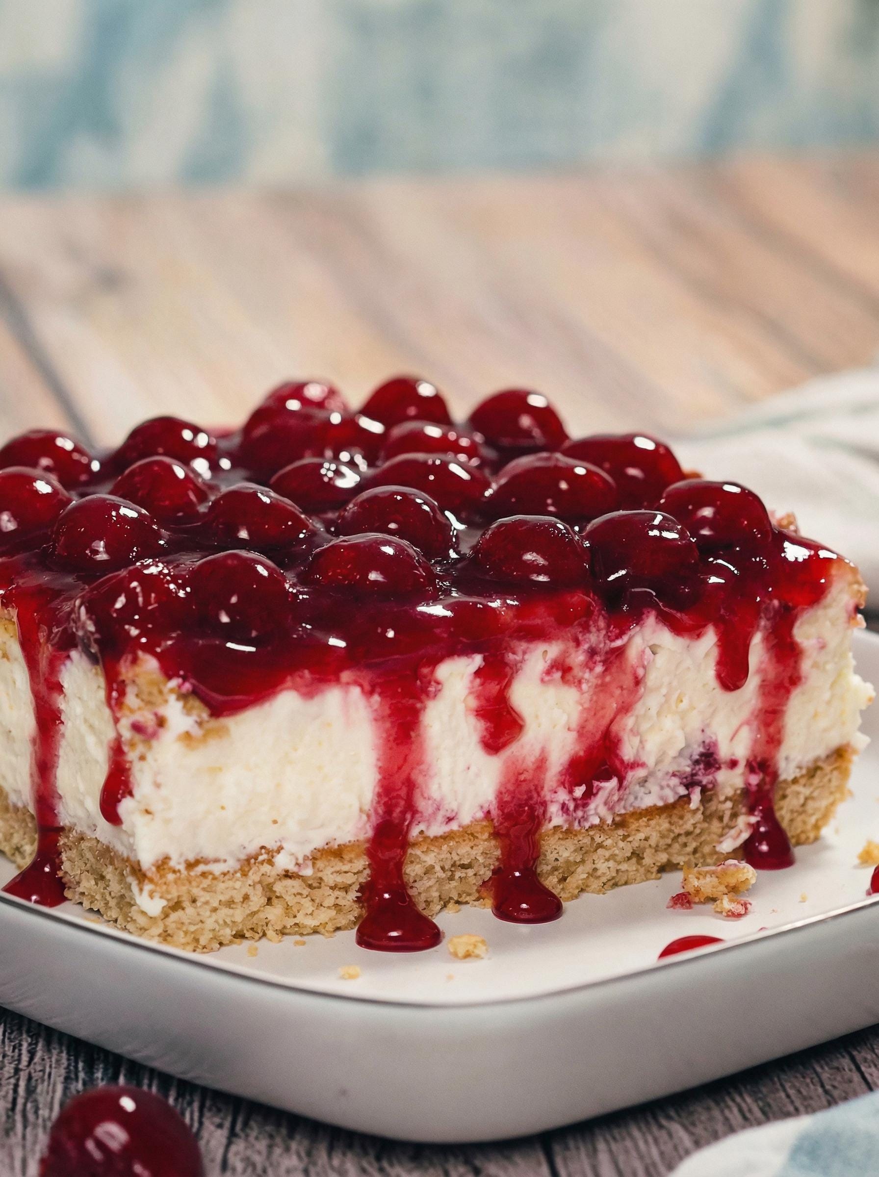 Classic Cherry Delight Recipe, Recipe Download, Easy Recipe, Family ...