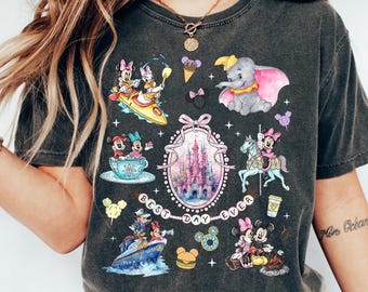 Camiseta Coquette Bow Disney Best Day Ever, Camiseta a juego de Mickey y sus amigos de Disneyland, Camiseta para viaje a Disneyworld, Camiseta para vacaciones familiares en Disney