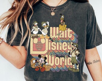 Vintage Disney Safari Trip Shirt, Safari Walt Disney World Shirt, Animal Kingdom Shirt, Disneyland Tee, Disney World Mickey And Friends Tee