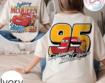 Disney Cars Shirt, Pixar Lightning McQueen Shirt, Disney Family Trip Shirt, Disneyland Vacation Tee, Car Pixar Shirt, Matching Disney Shirt