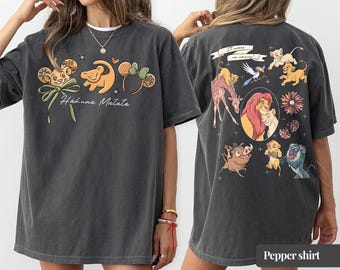 Comfort Colors® Hakuna Matata Shirt, Animal Kingdom Disney World Shirt, Magic Kingdom Vacation Tee, Disney Gift, Lion King Simba Nala Shirt