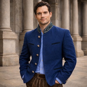 Linen Trachten Jacket Mens - Etsy
