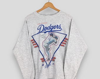 Vintage 90s Los Angeles Dodgers MLB Sweatshirt Medium Dodgers Nomo Crewneck Major League Baseball Dodgers Pullover LA Dodgers Sweater Size M