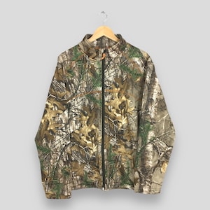 Vintage 90s Jerzees Outdoors Mossy Oak Camo Sweatshirt