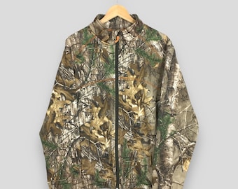 Vintage 90s Jerzees Outdoors Mossy Oak Camo Sweatshirt