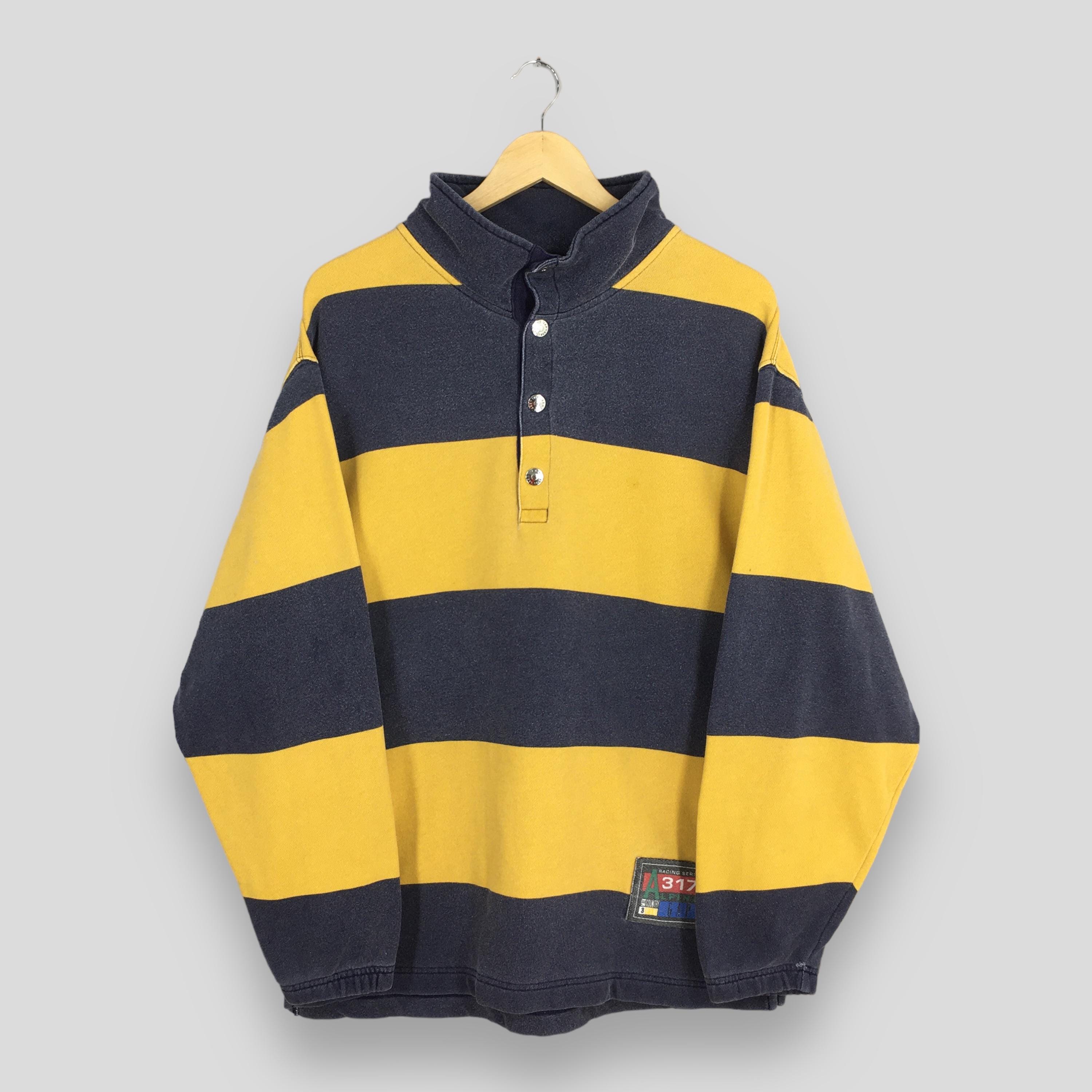 Vintage 90s Gap Alpine 317 Multicolor Sweatshirt Medium Gap Racing