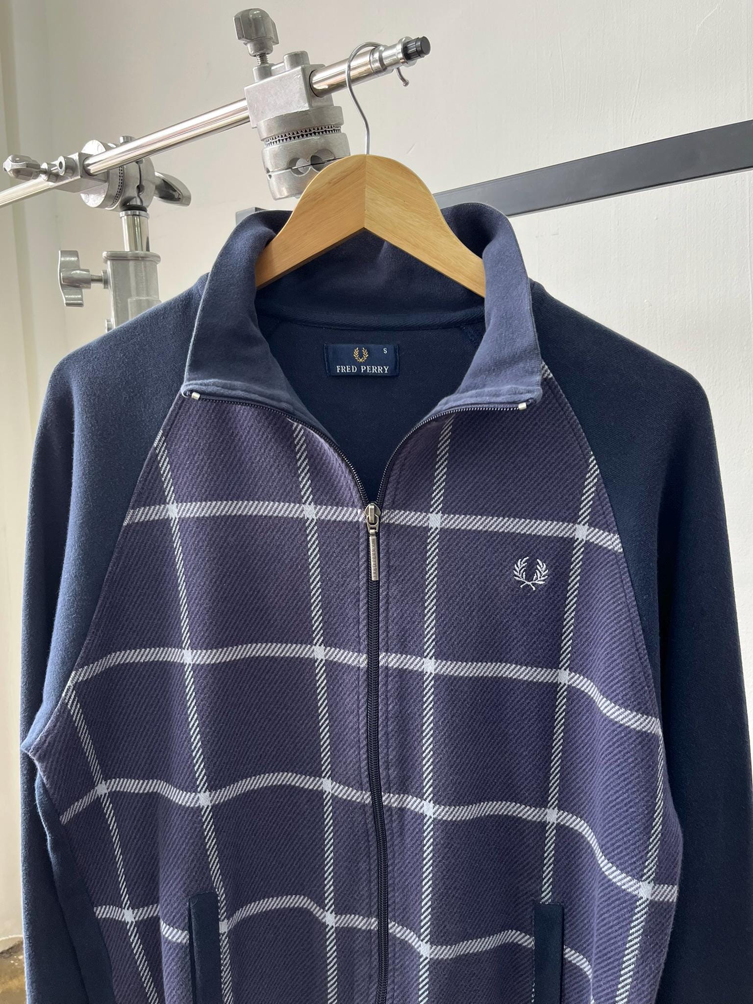 Veste Légère Fred Perry Homme Taille S Style Tartan/plaid - Occasion Très Bon état