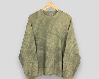 Vintage 90s Jerzees Outdoors Mossy Oak Camo Sweatshirt