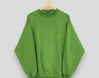 Vintage 1990s Christian Dior Sports Green Striped Zipper