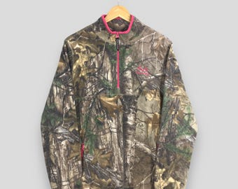 Vintage 90s Jerzees Outdoors Mossy Oak Camo Sweatshirt
