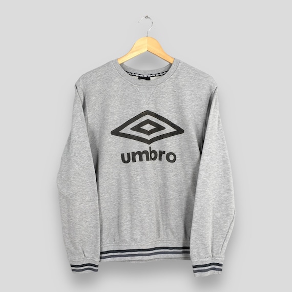 Umbro, Vintage 2000s Umbro Soccer Sportswear Gray Sweatshirt Medium Umbro Soccer Spell Out Logo Umbro Football Pullover Umbro Men Sweater Size M