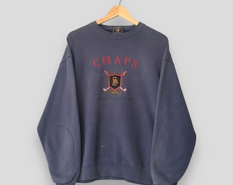 Vintage 90s Chaps Ralph Lauren Sweatshirt Large Chaps Ralph Lauren