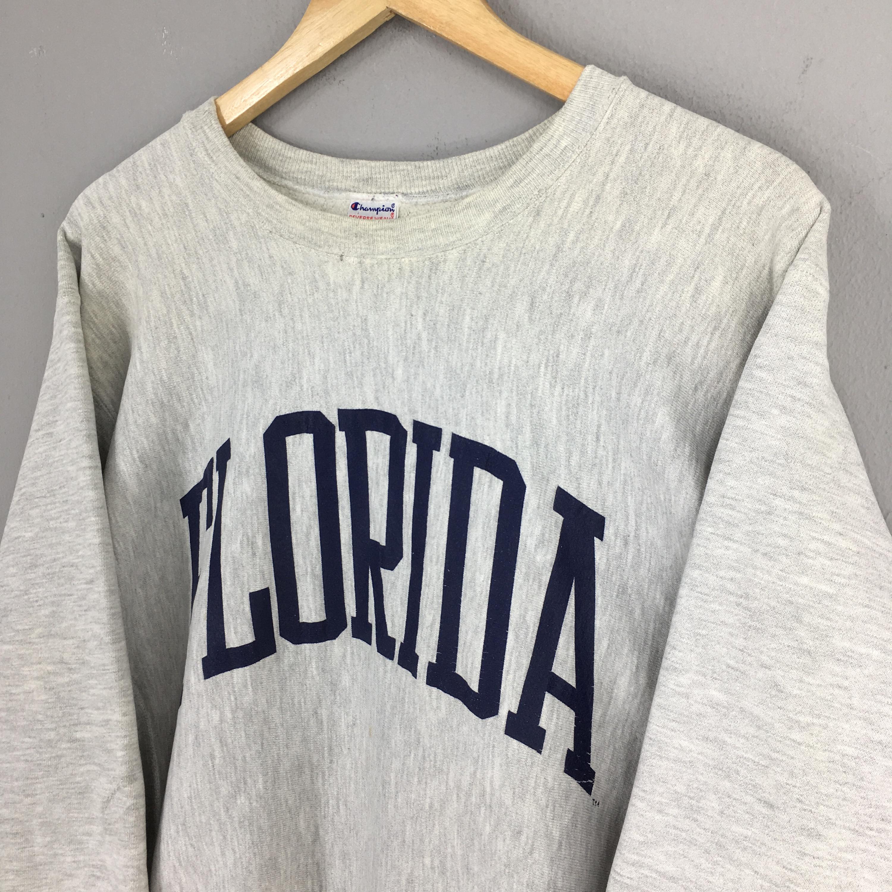 Vintage 90s Champion Reverse Weave Sweatshirt Xlarge Florida Spell