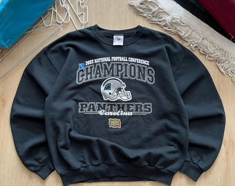 Vintage Carolina Panthers NFL Sweatshirt Large Carolina Panthers