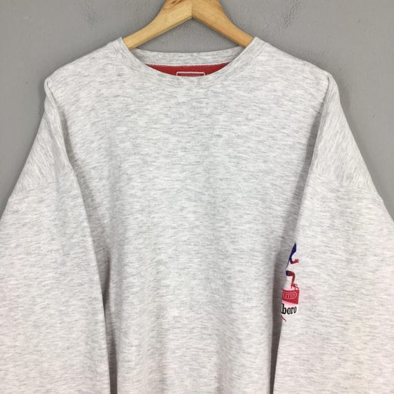 Vintage 90's Marlboro Unlimited Racing Sweatshirt Xxlarge Marlboro