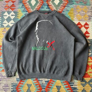 Vintage Malcolm X Sweatshirt - Etsy