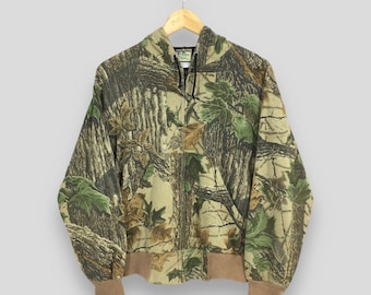 郵送買取 新品5台以上送料無料キャンペーン中！！  Vintage Sweatshirt Camo Oak Mossy Outdoors Jerzees 90s トップス