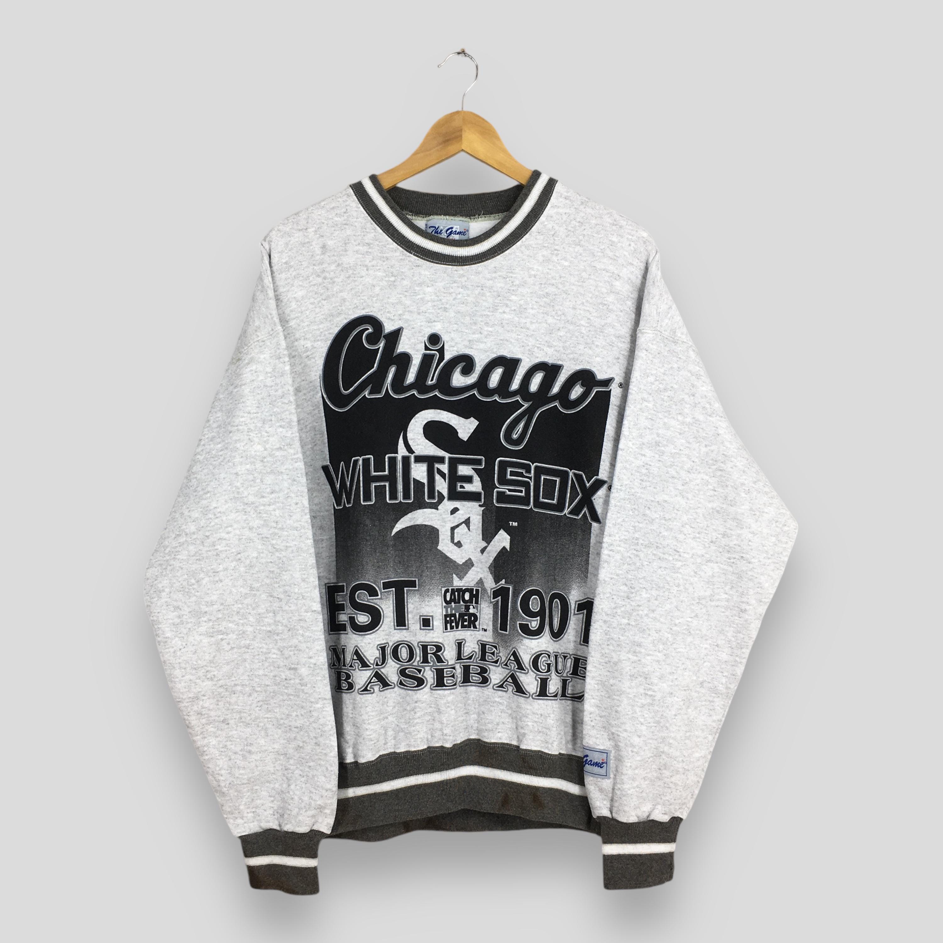 Vintage Chicago White Sox MLB Sweatshirt Medium White Sox Baseball