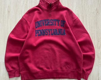 NCAA ペンシルバニア大学「ペン クエーカーズ」クルーネック