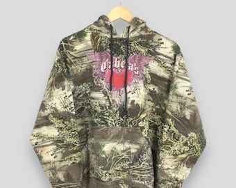 トップス 90s jerzees mossy oak real tree sweat m Vintage 90s Jerzees Mossy Oak Camo Sweatshirt Xlarge Outdoor