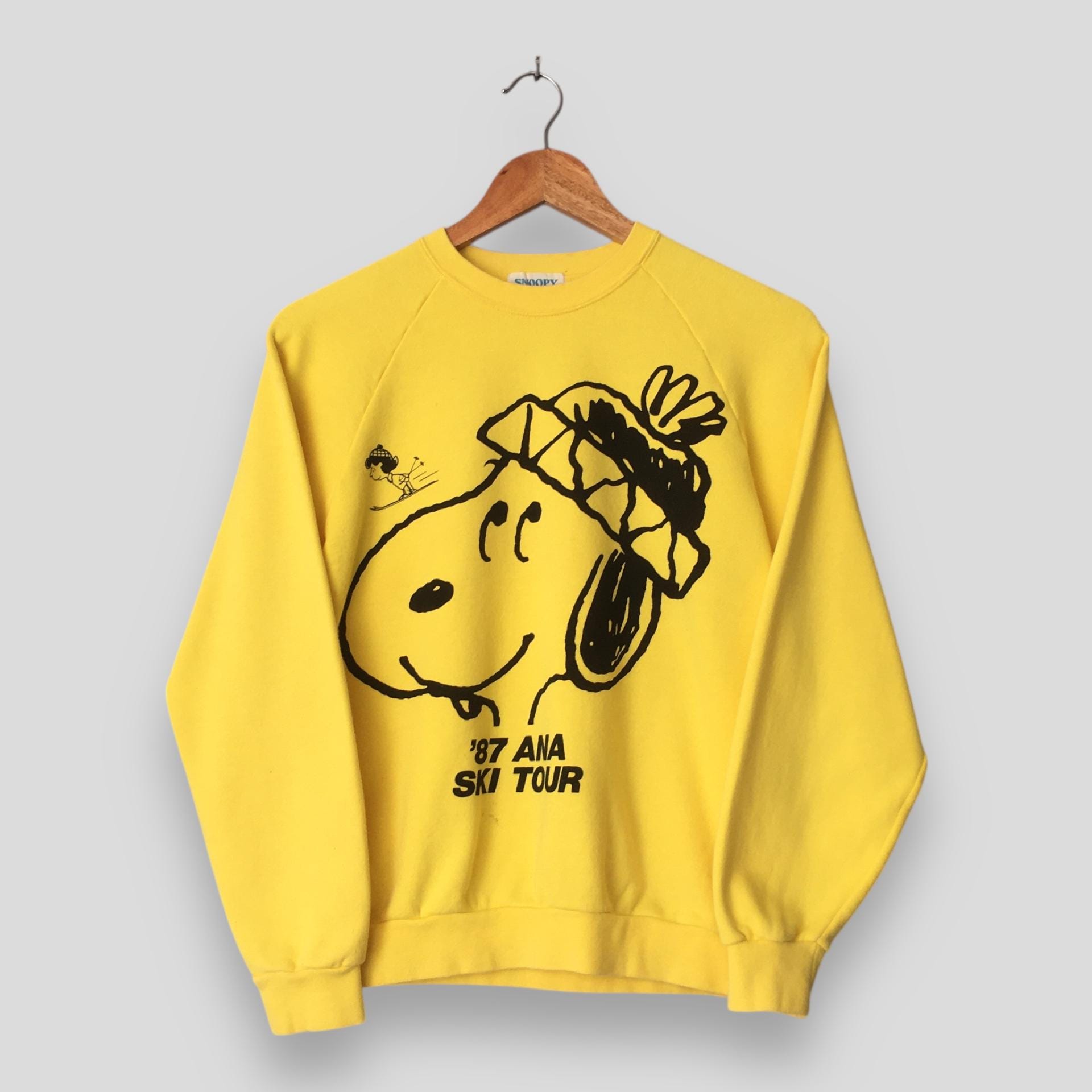 80s Snoopy Sweater - Etsy