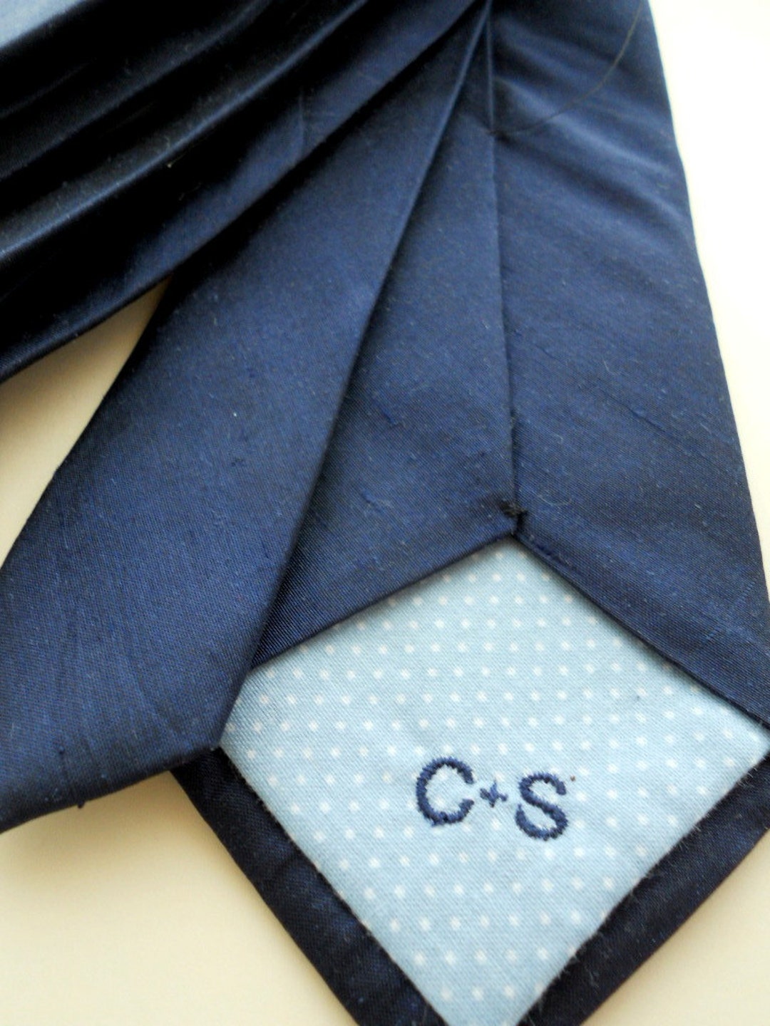 monogrammed tie tack