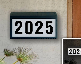 Solar Address Signs - Basic