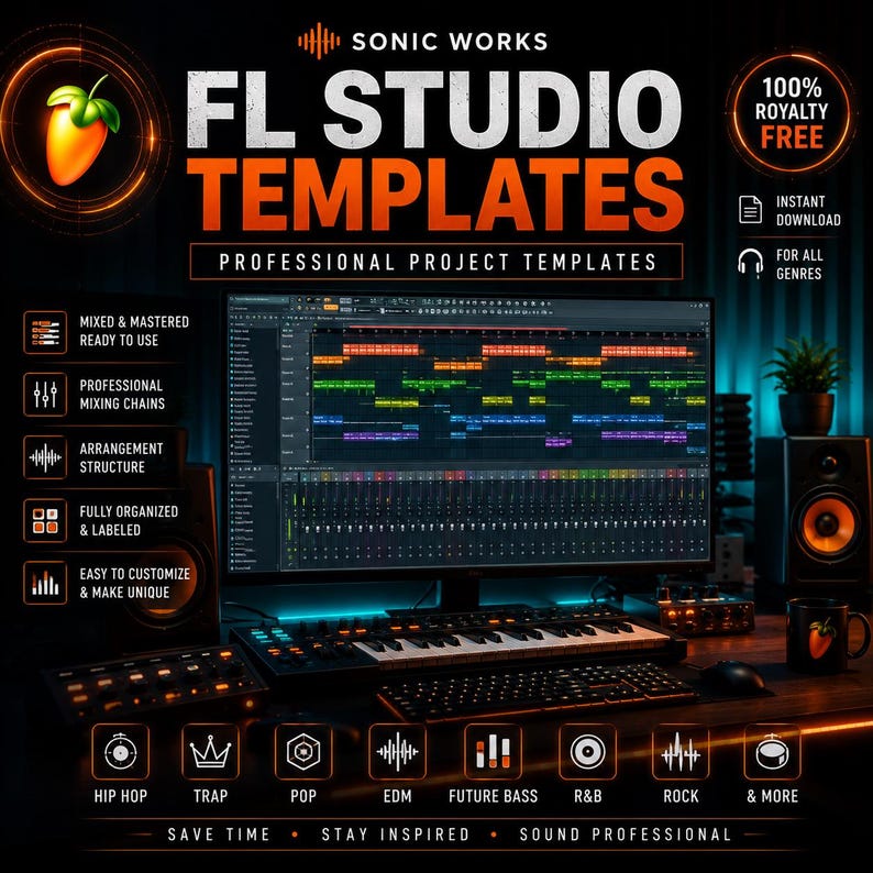 Kit de producción con más de 2000 sonidos / Muestras, presets para Serum, voces, MIDI, FL Studio, Ableton y Logic Pro. imagen 7