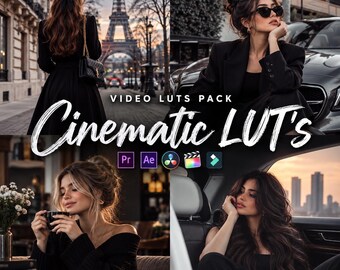 500+ Professional Color Grading LUTs Pack | Cinematic Video Presets | Film Style LUTs | Mobile & Desktop