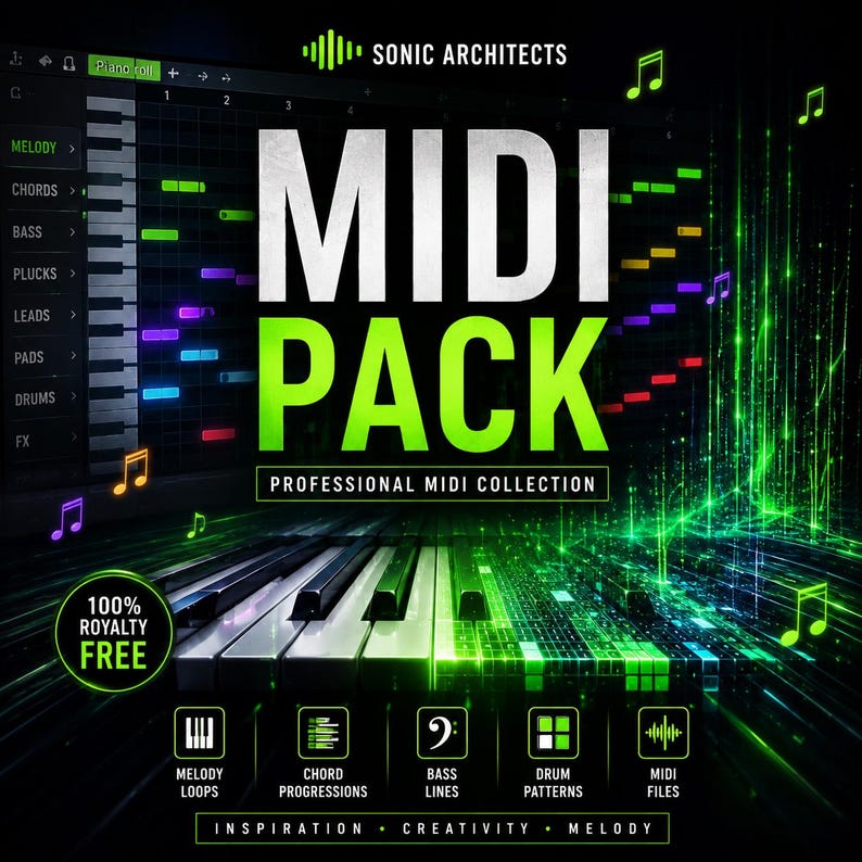 Kit de producción con más de 2000 sonidos / Muestras, presets para Serum, voces, MIDI, FL Studio, Ableton y Logic Pro. imagen 8