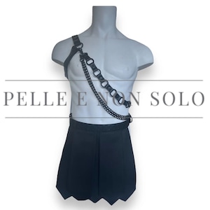 Genuine Leather Kilt/Skirt With Harness