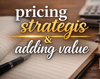 Pricing Strategies & Value Addition Ebook (PDF Download)