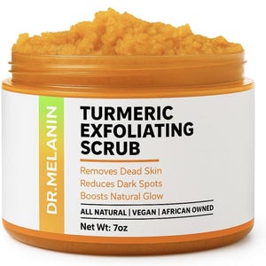 Turmeric Body & Face Scrub, 100% Natural Organic Refreshing Exfoliating Scrub, Polish For Face, Skin, Body