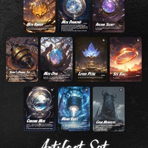 Magic The Gathering Proxy Set – Artifact Set – EDH Custom Art Card