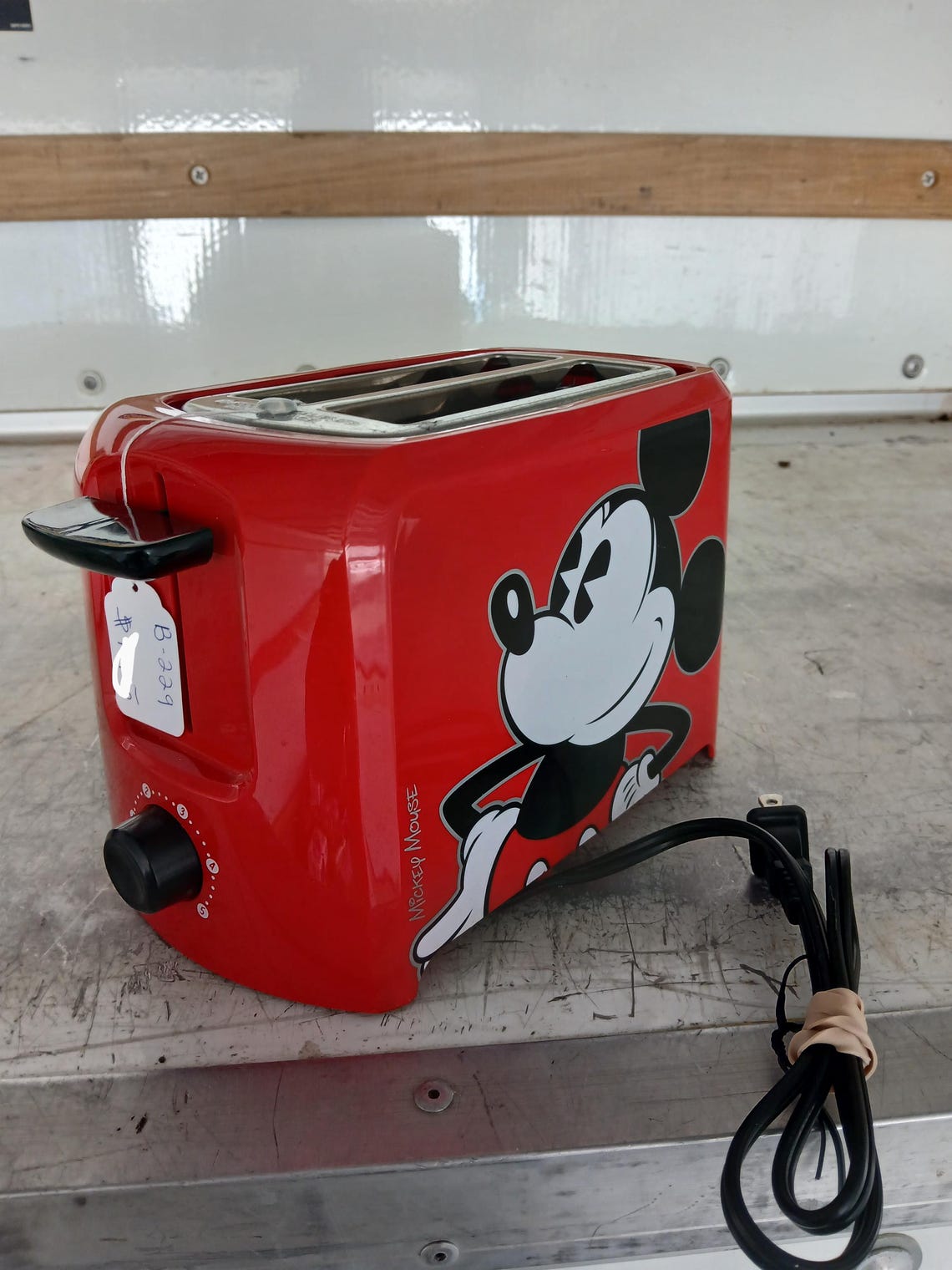 MICKEY MOUSE Micky Mouse RED Novelty Toaster New Without Box Walt ...