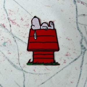 Snoopy Iron On Patch for Jackets Bag Handkerchief