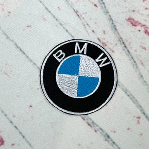 BMW Logo Aufnäher für Jacken Tasche Taschentuch